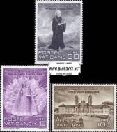 *Známky Vatikán 1961 Sv. Meinrad, neraz. séria MNH - Kliknutím na obrázok zatvorte -